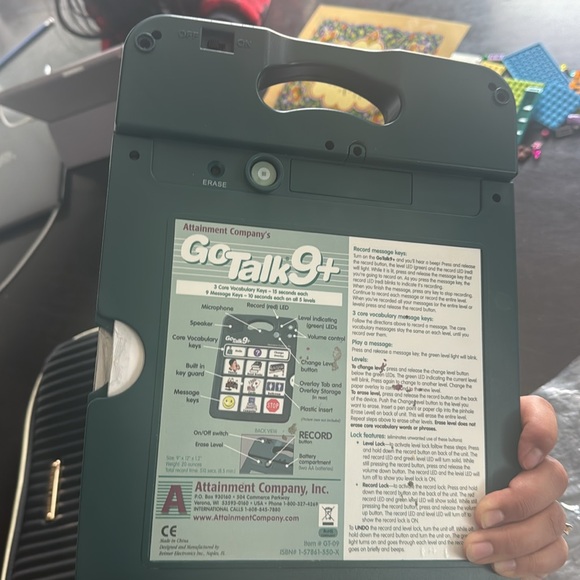 GoTalk 9+ communication device - Picture 5 of 5